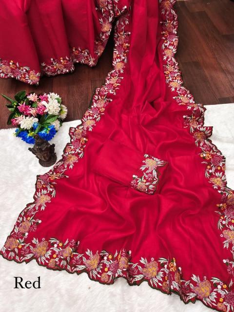 Krishnavi tussar silk fancy saree wholesale